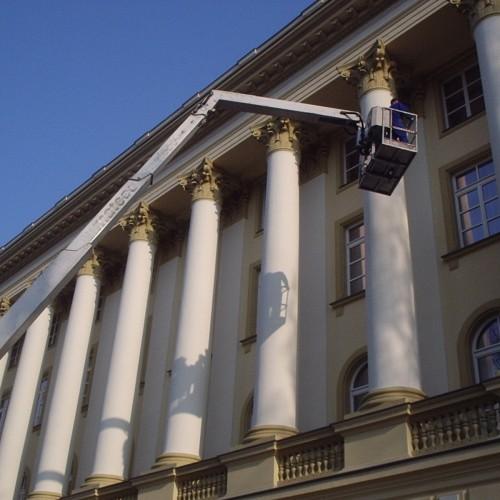 Zabezpieczenie elewacji obiektu Kancelarii Prezesa Rady Ministrów 
